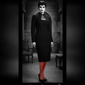 Vintage 90s Body Con Club Wear Cage Dress